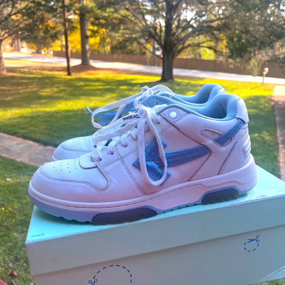 OFF-WHITE OUT OF OFFICE LEATHER SNEAKER